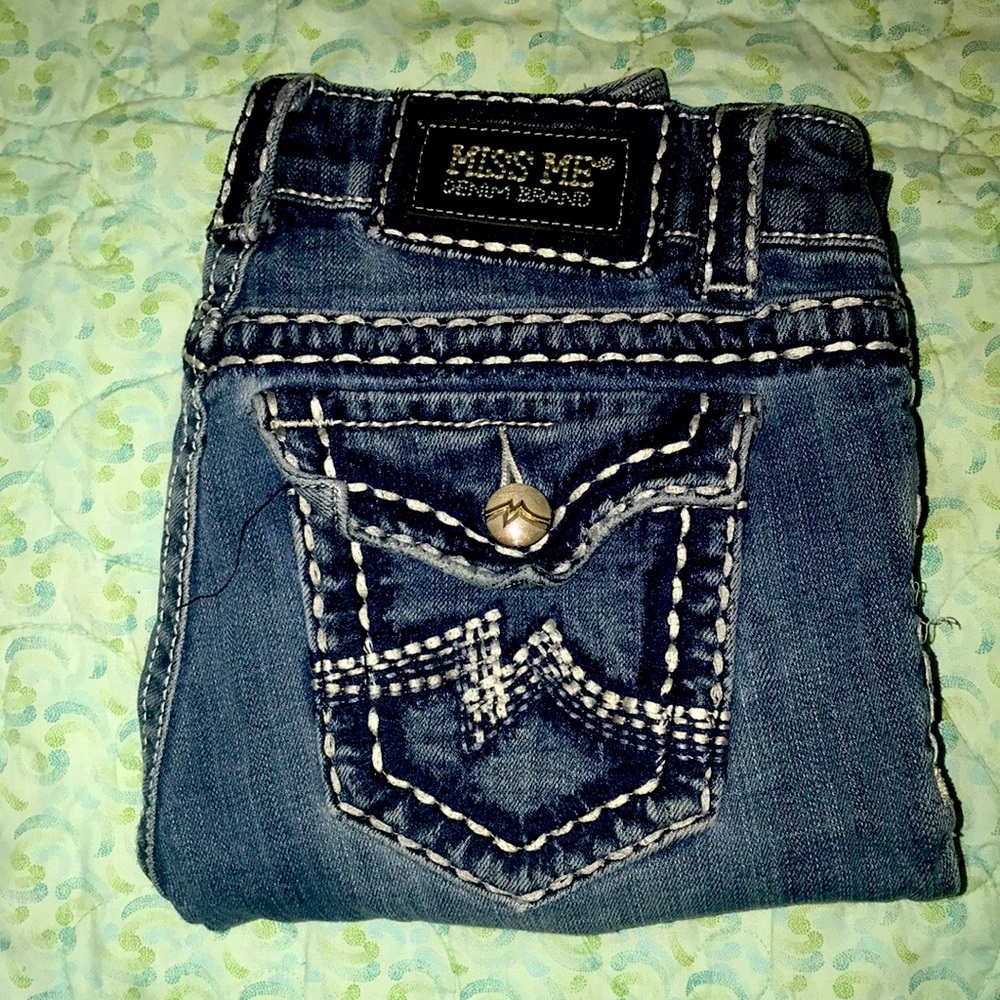 Miss Me Denim Brand Irene Capris